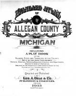 Allegan County 1913 Michigan Historical Atlas